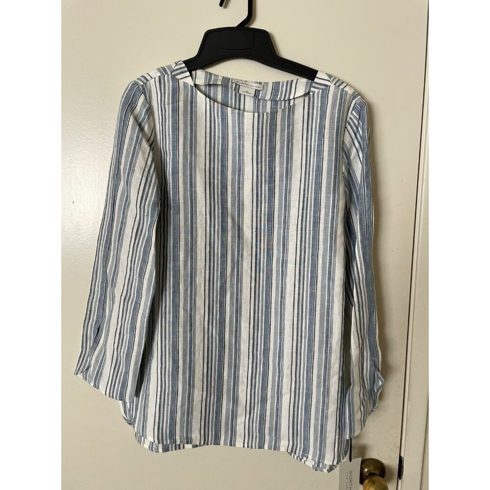 WORTH New York Striped Long Sleeve Top Casual Women’s Size XS